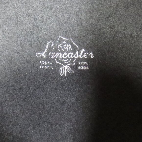 Lancaster Hat 60s Vintage Black Fancy Bowler Feathers Wool Ladies Size 6 7/8 main image 12